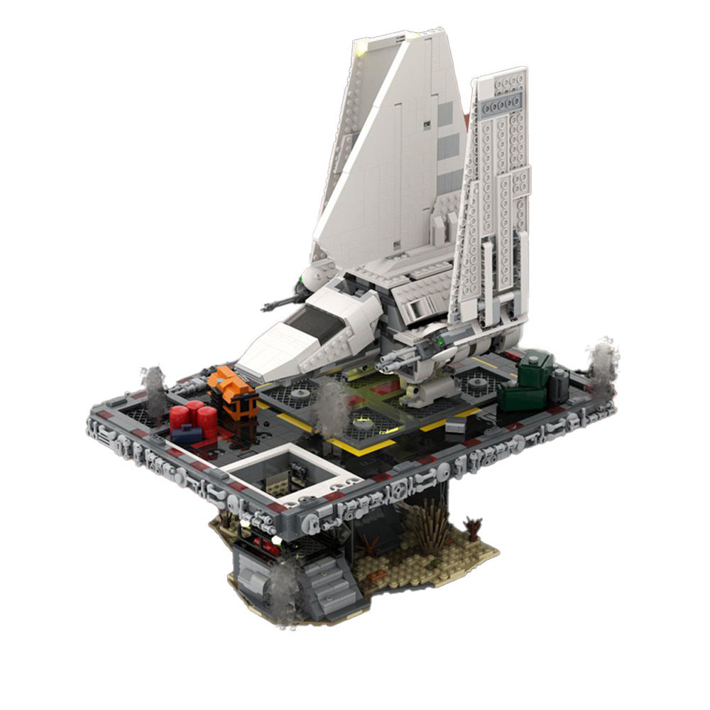 empire tydirium shuttle landport on tatooine | star wars | moc-110113 - 5