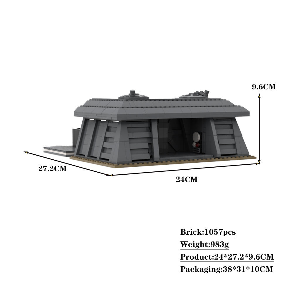 endor bunker building set | star wars | moc-117685 - 4