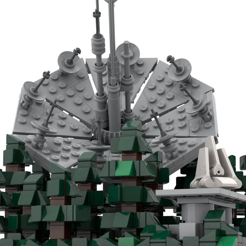 endor death star shield generator building set | moc-150608 - 2