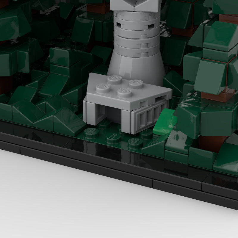 endor death star shield generator building set | moc-150608 - 3