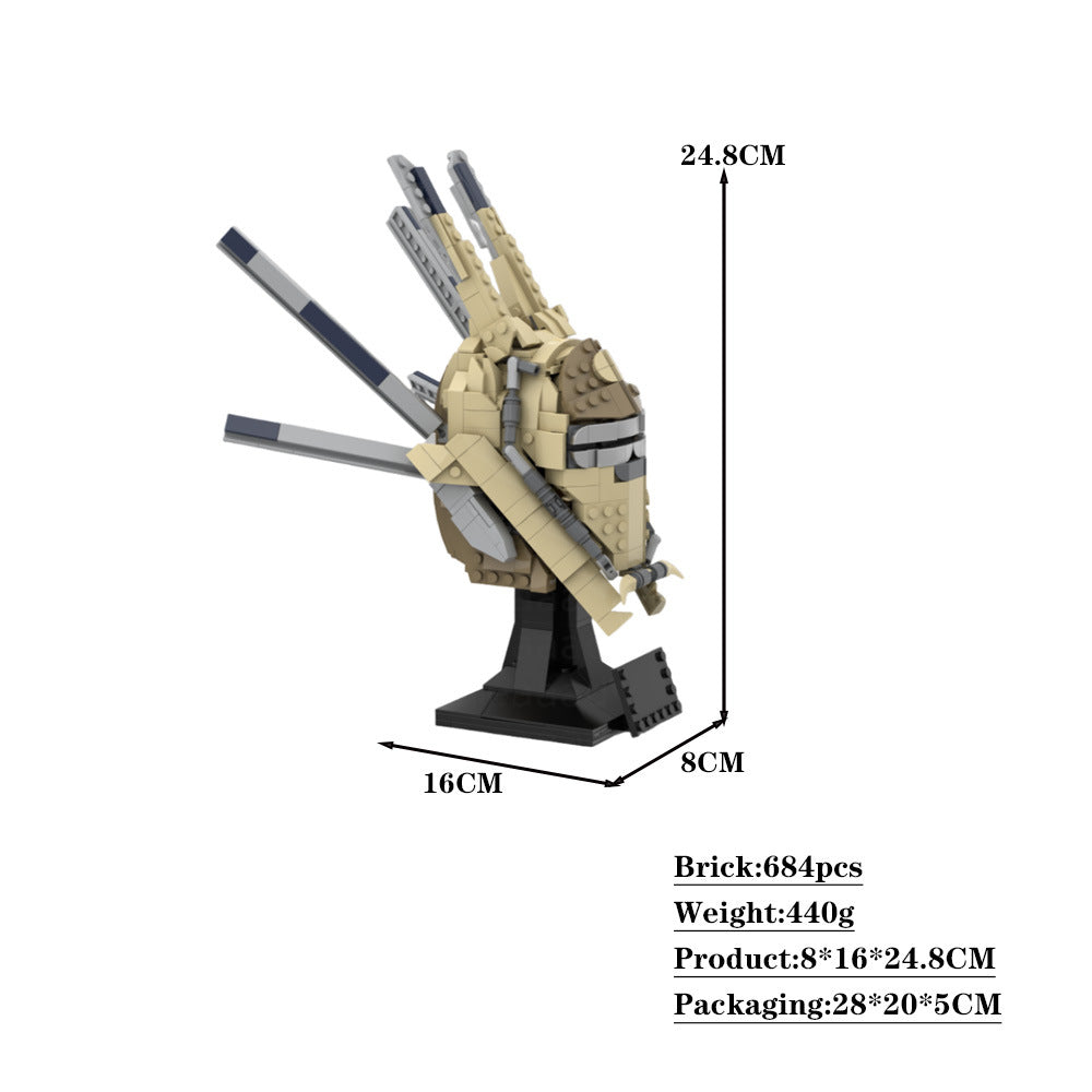 enfys nest helmet building set | star wars | moc-120741 - 4