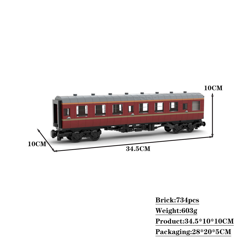 express passenger car building set | harry potter | moc-52021 - 2