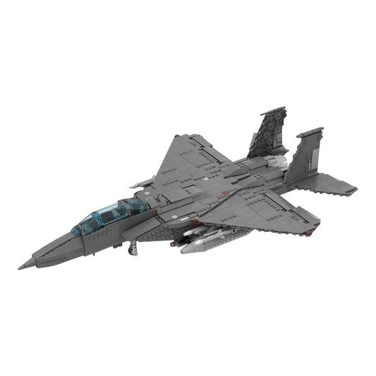 f-15 e | strike eagle fighter building set | 1:34 | moc-184160 - 5
