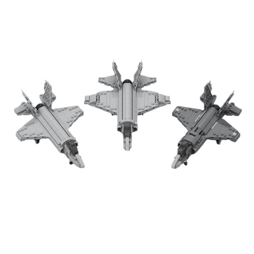 f-35 lightning ii bundle building set | the abc of the f35 | moc-150793 - 2