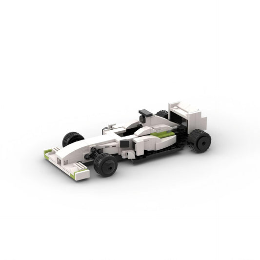 f1 brawn bgp001 building set | moc-59439 - 1