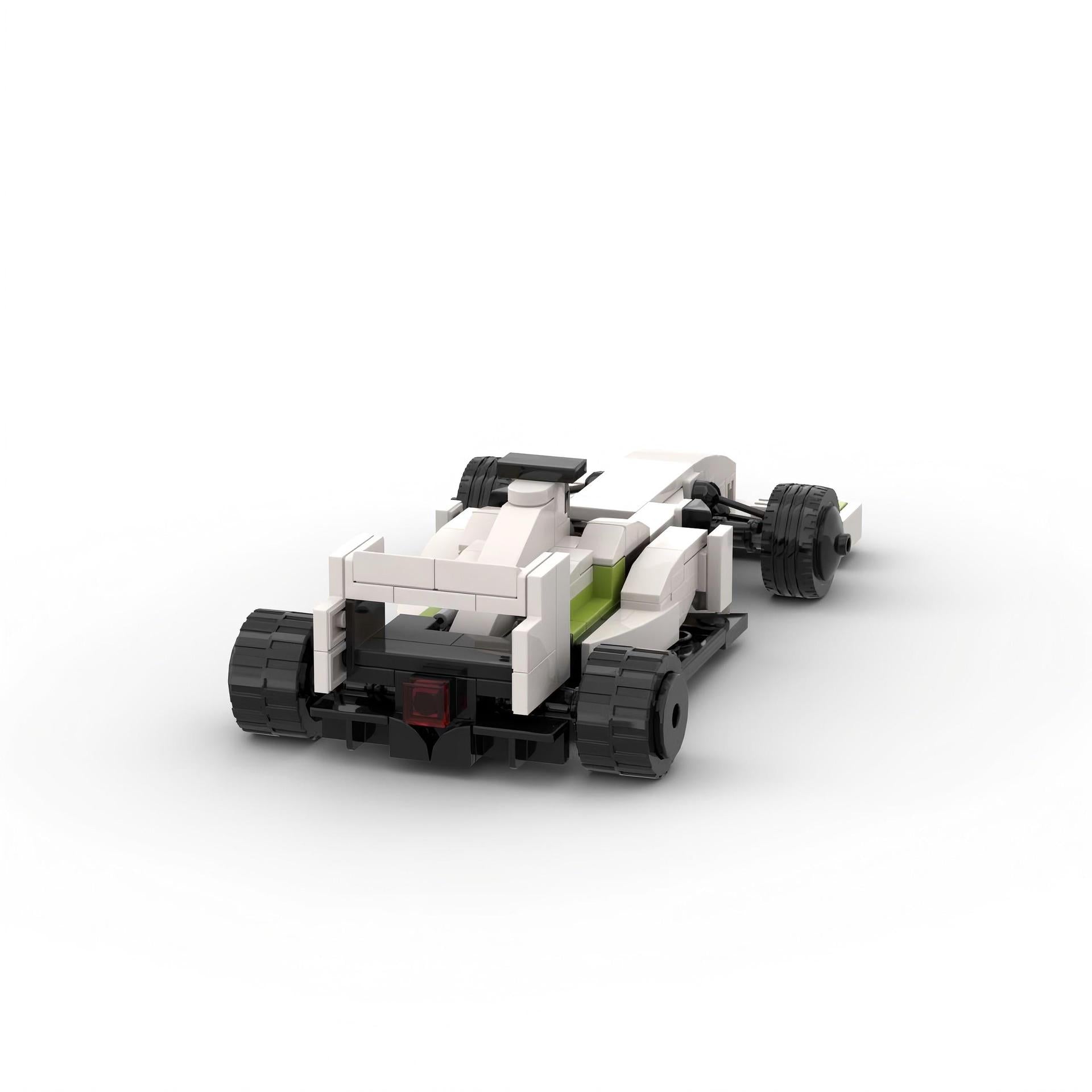 f1 brawn bgp001 building set | moc-59439 - 5
