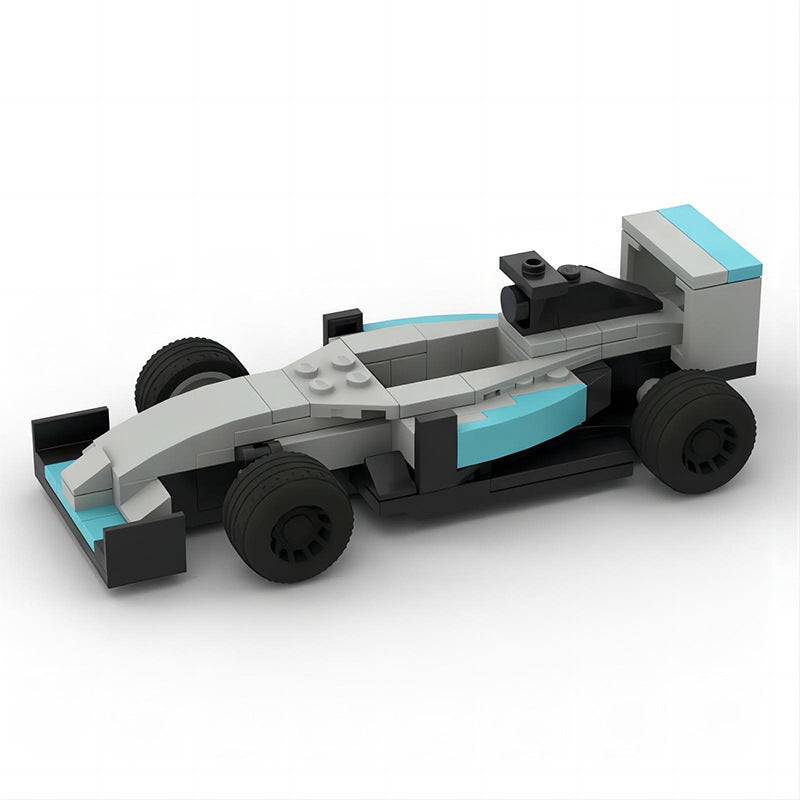 f1 mercedes hamilton building set | moc-40941 - 1