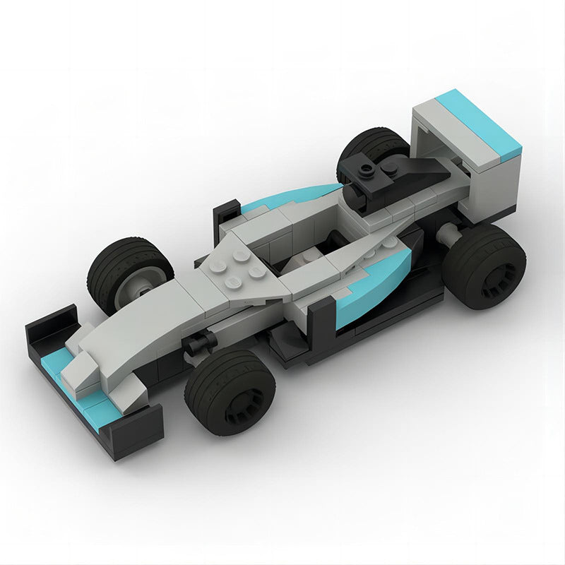 f1 mercedes hamilton building set | moc-40941 - 2
