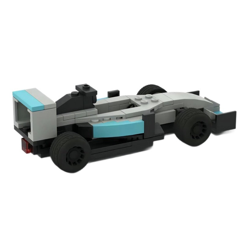 f1 mercedes hamilton building set | moc-40941 - 5