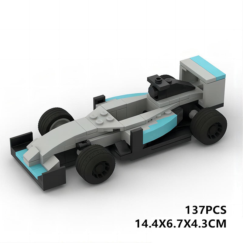f1 mercedes hamilton building set | moc-40941 - 6