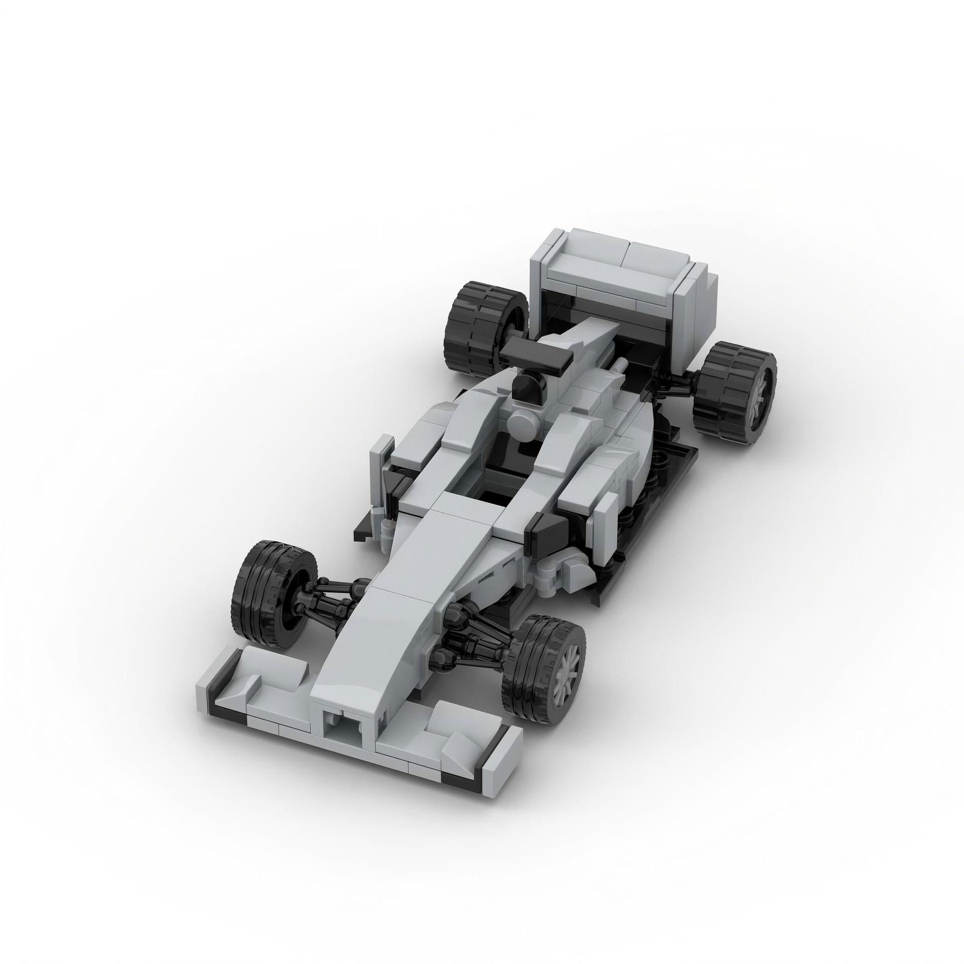 f1 mercedes w01 building set | moc-102783 - 2