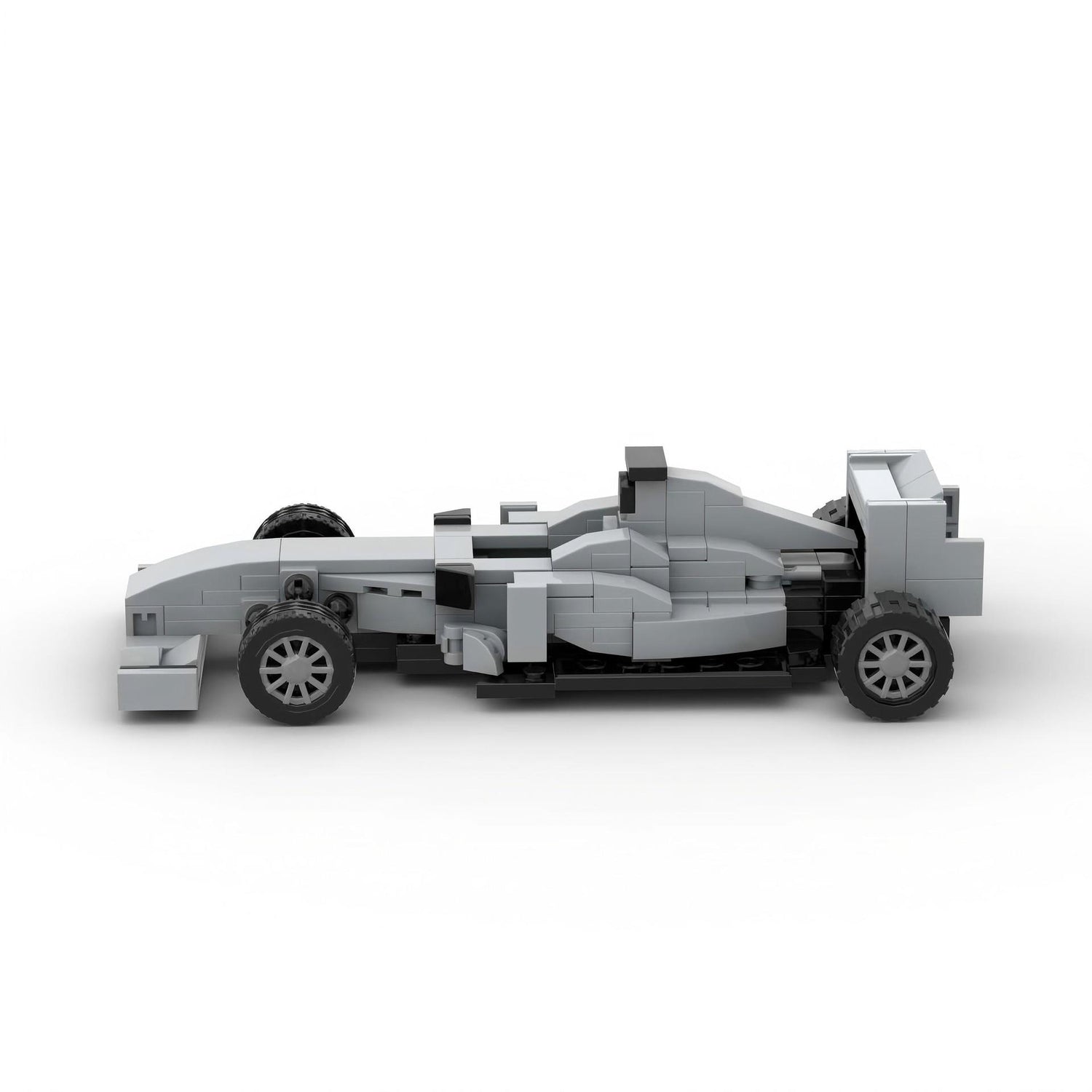 f1 mercedes w01 building set | moc-102783 - 3