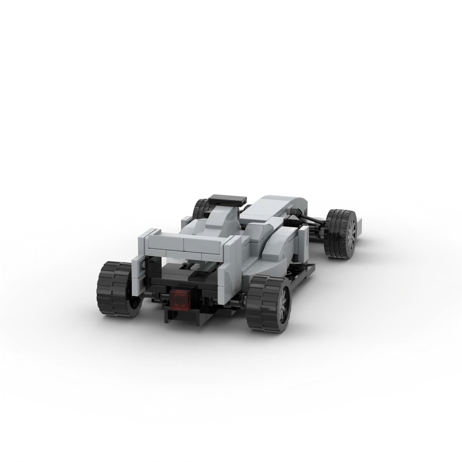 f1 mercedes w01 building set | moc-102783 - 5