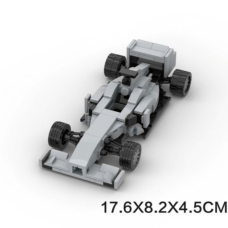 f1 mercedes w01 building set | moc-102783 - 6