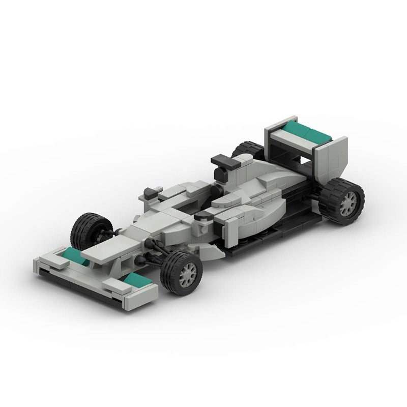 f1 mercedes w03 building set | moc-103652 - 1