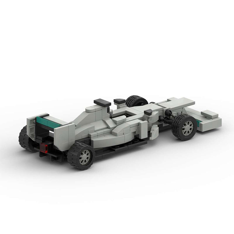f1 mercedes w03 building set | moc-103652 - 4