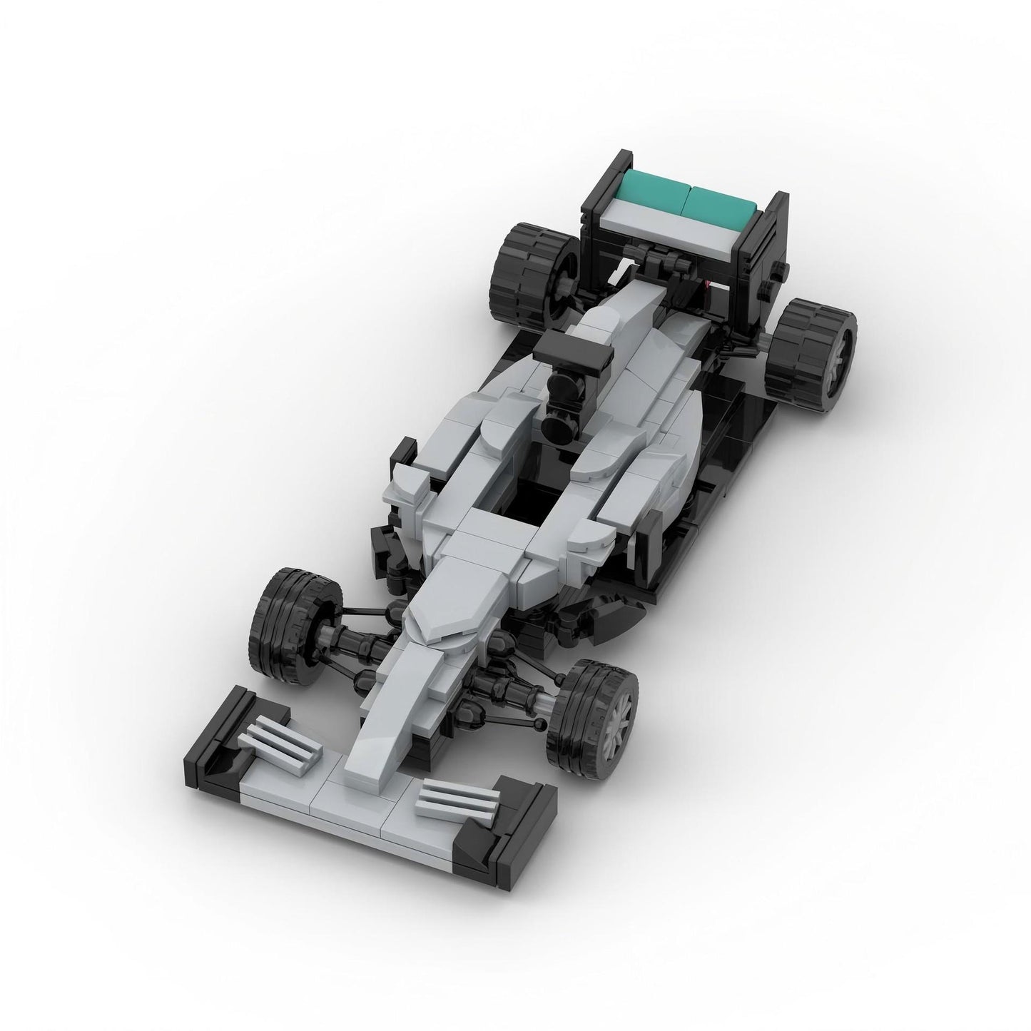 f1 mercedes w07 building set | moc-76040 - 2
