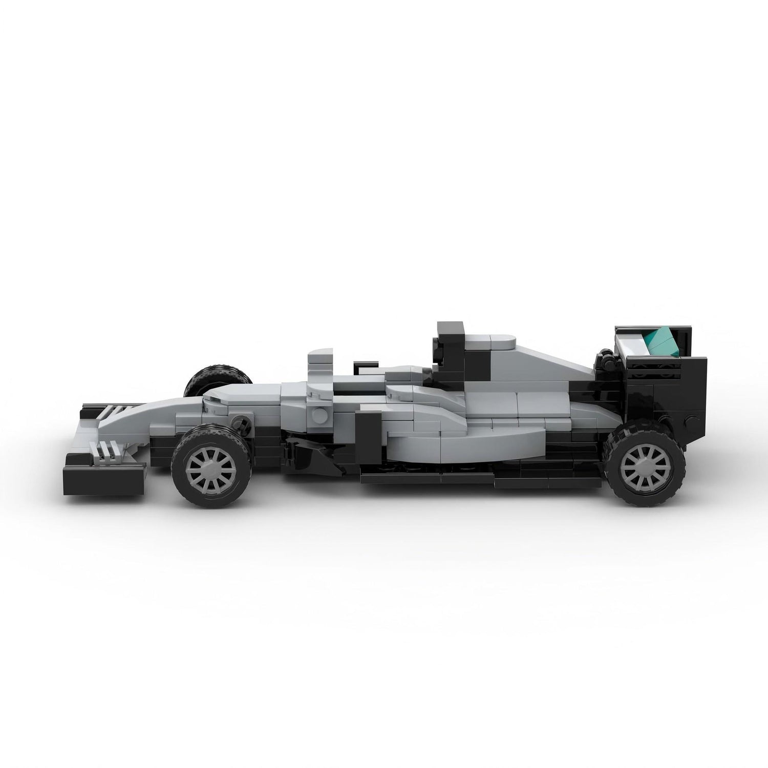 f1 mercedes w07 building set | moc-76040 - 3