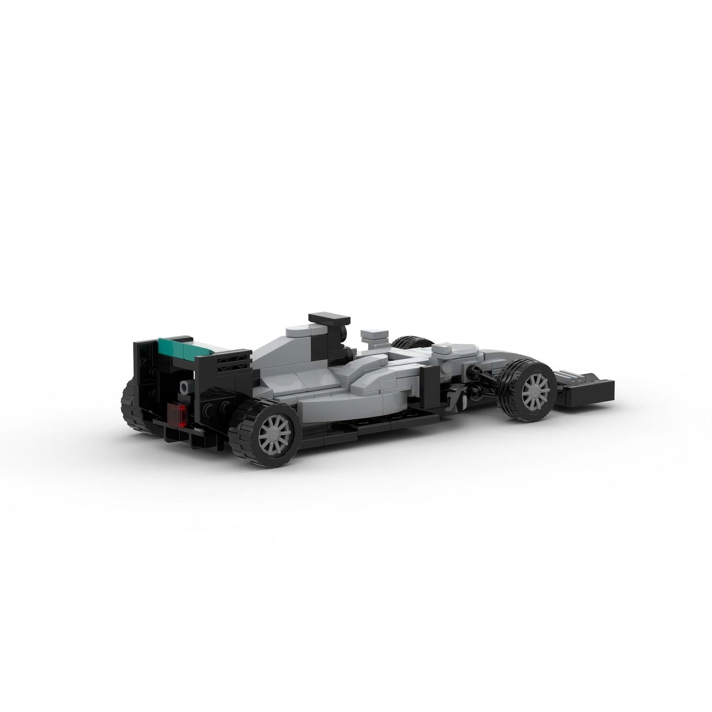 f1 mercedes w07 building set | moc-76040 - 4
