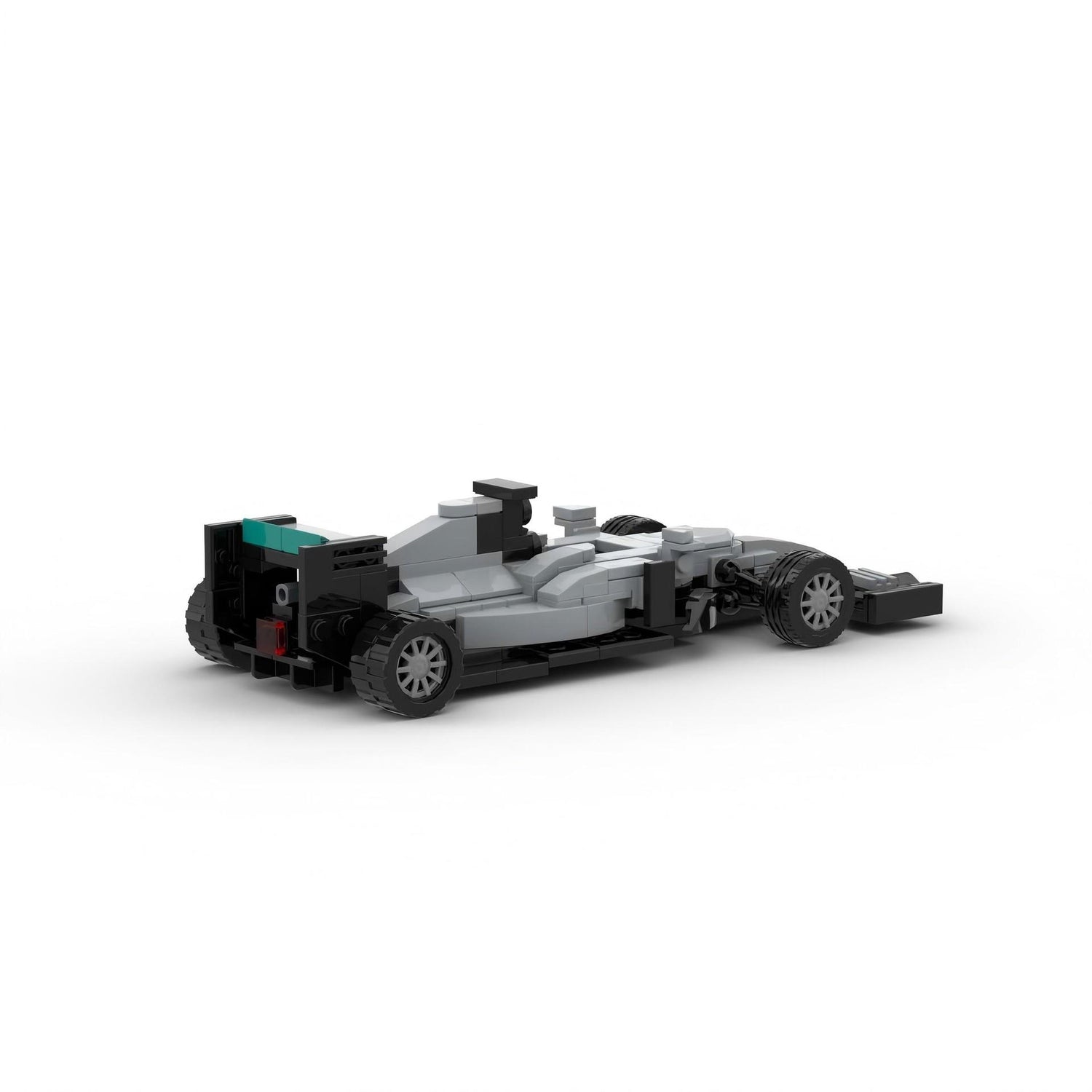f1 mercedes w07 building set | moc-76040 - 4