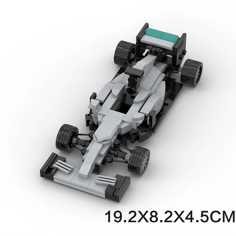 f1 mercedes w07 building set | moc-76040 - 6