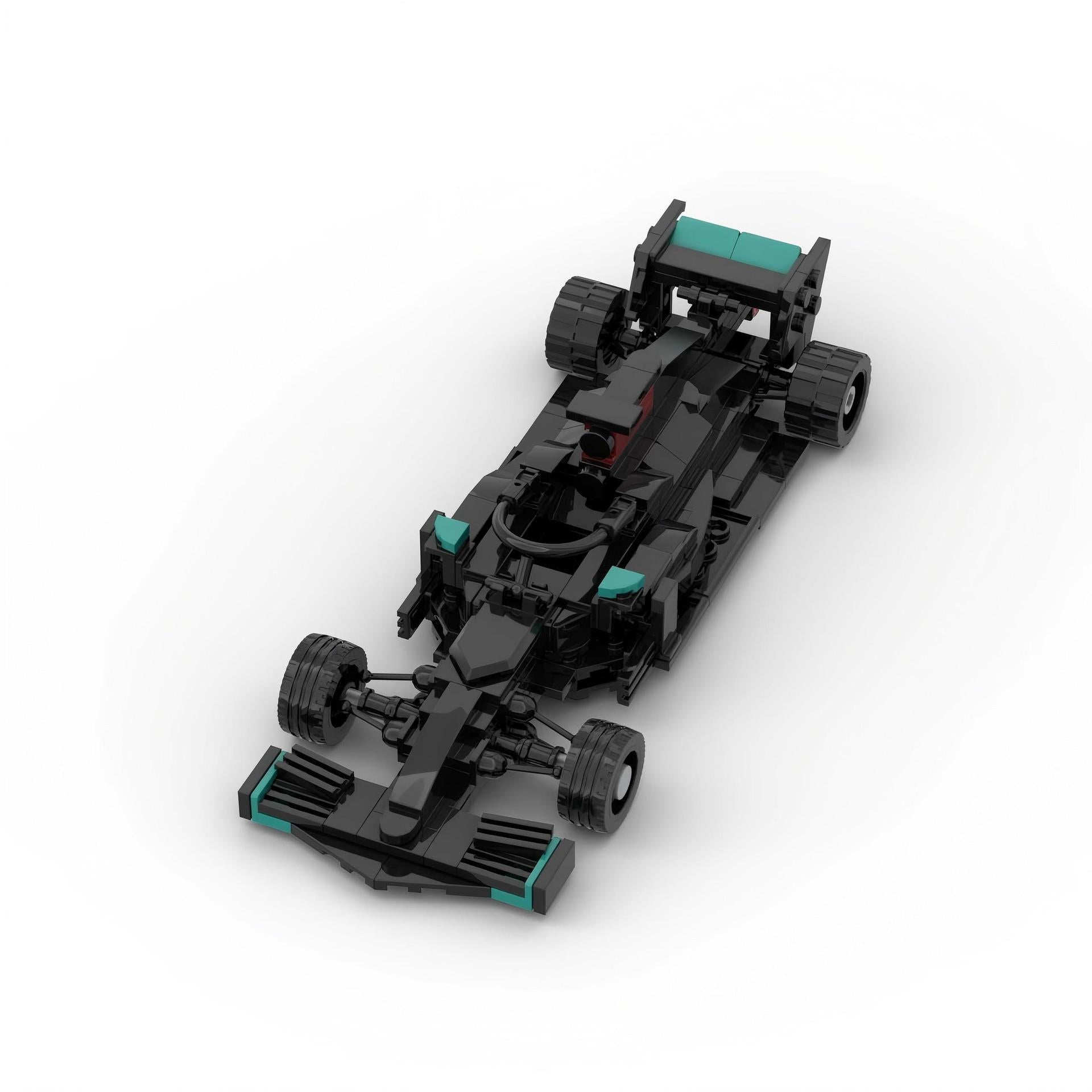 f1 mercedes w11 building set | moc-59446 - 2