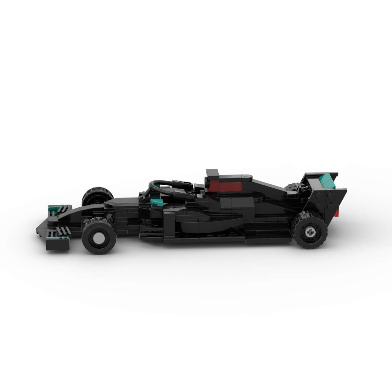 f1 mercedes w11 building set | moc-59446 - 3