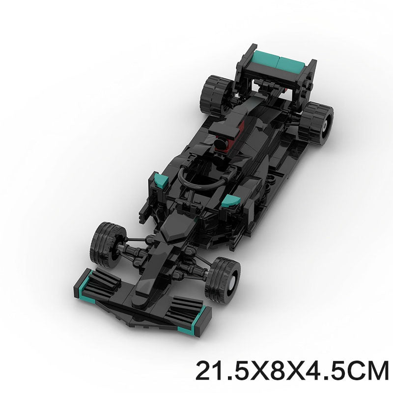 f1 mercedes w11 building set | moc-59446 - 6