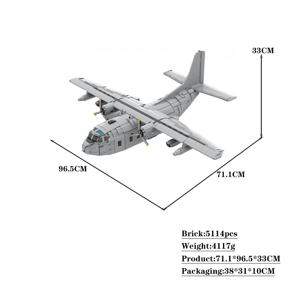 fairchild c-123k building set | 1:35 scale | moc-164364 - 5