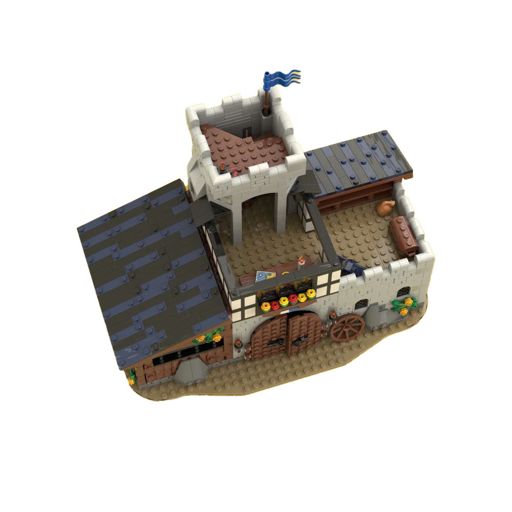 falcon's stable building set  | moc-141494 - 2