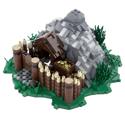 fantasy gold mine building set | world of warcraft | moc-57641 - 1