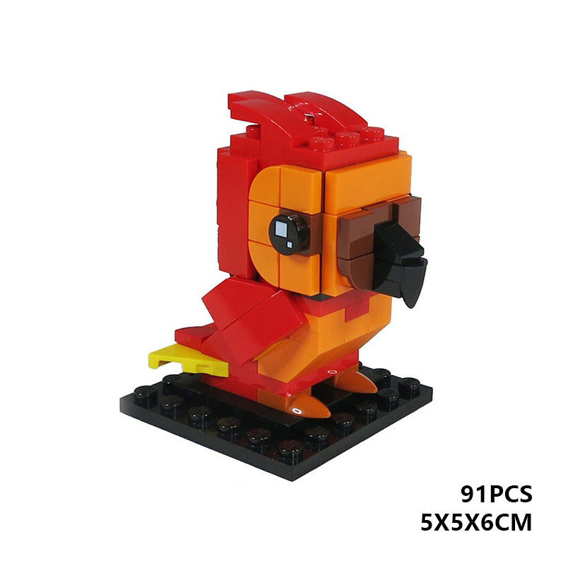 fawkes the phoenix moc building set | harry potter | moc-49741 - 3