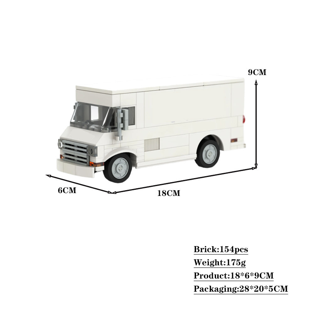 fedex truck building set | moc-109597 - 3