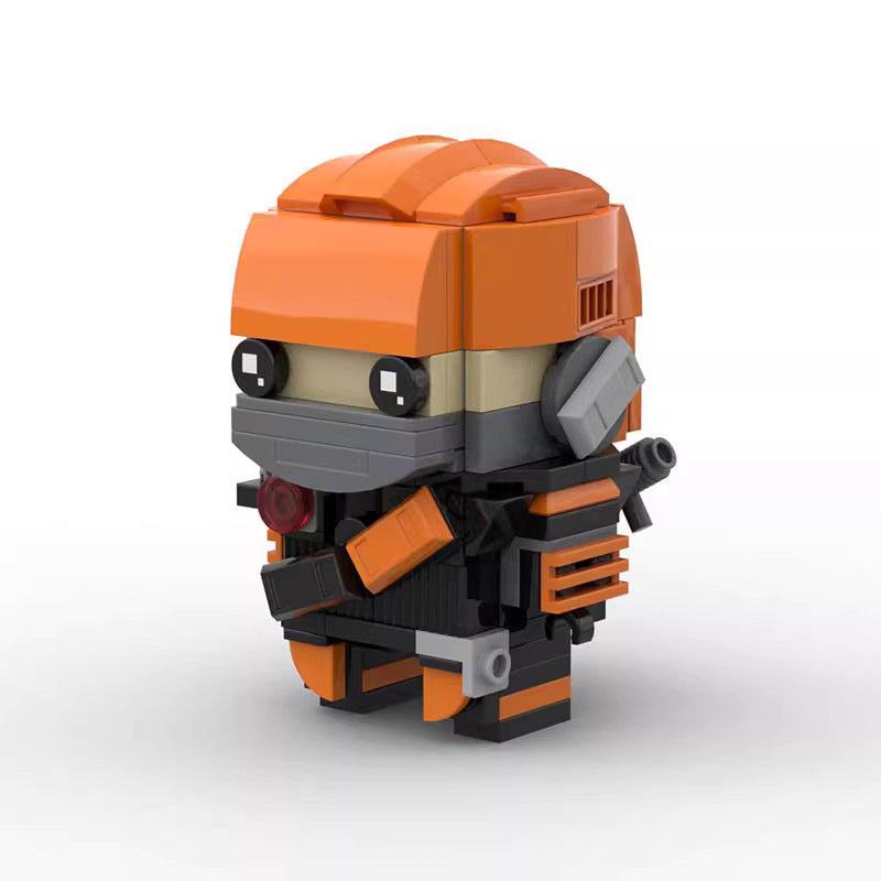 fennec shand moc brickheadz building set | star wars | lego-compatible blocks - 3