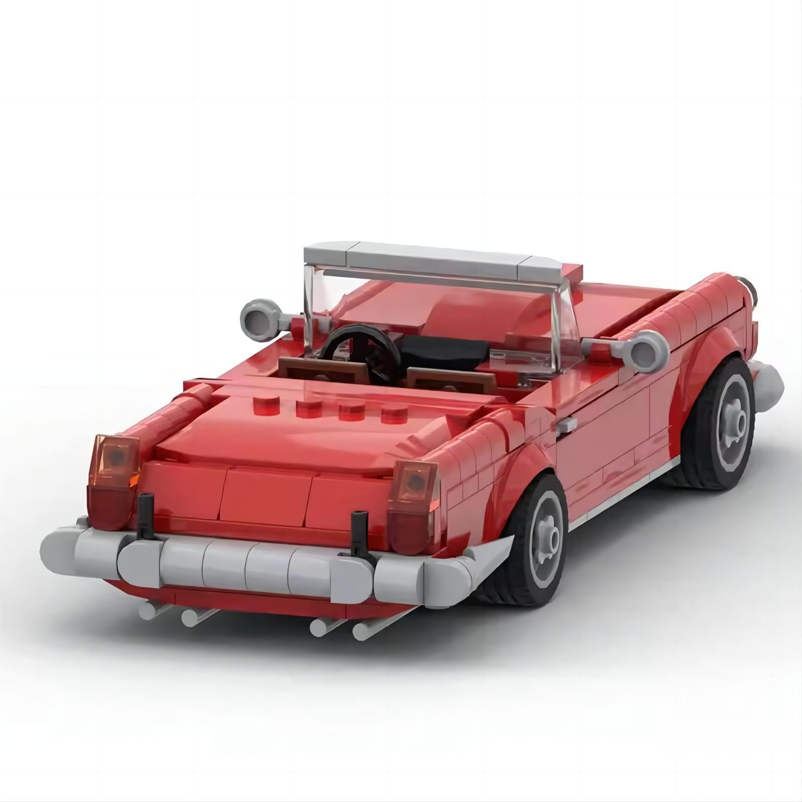 ferrari 250 gt cabriolet building set | moc-107615 - 2