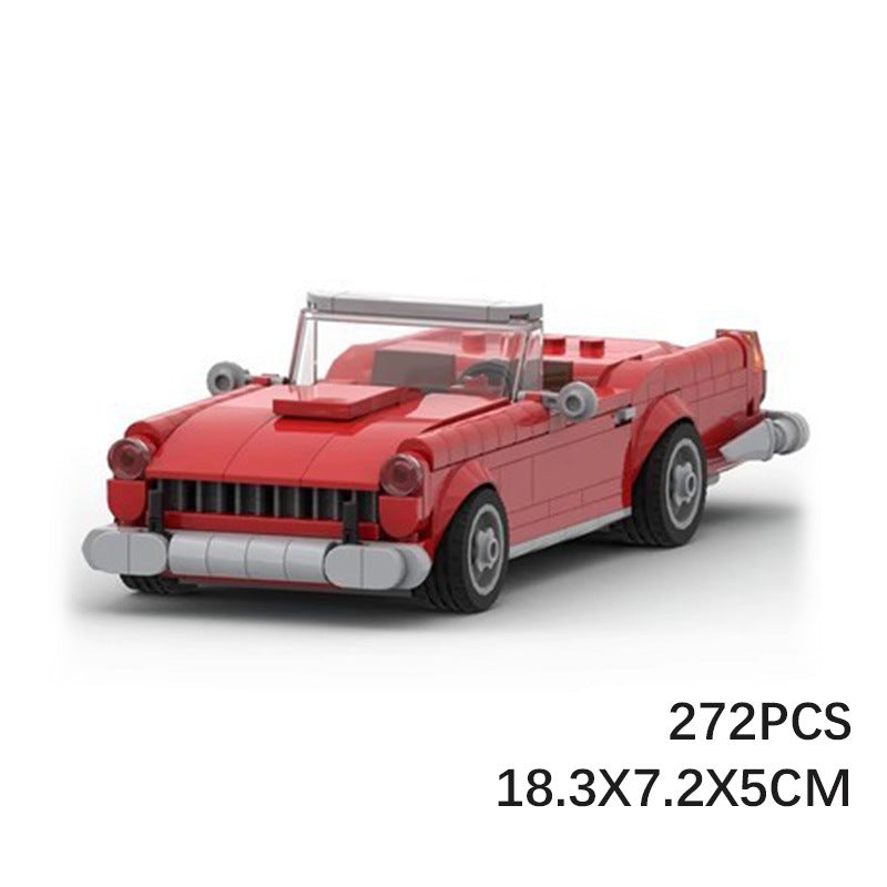 ferrari 250 gt cabriolet building set | moc-107615 - 3