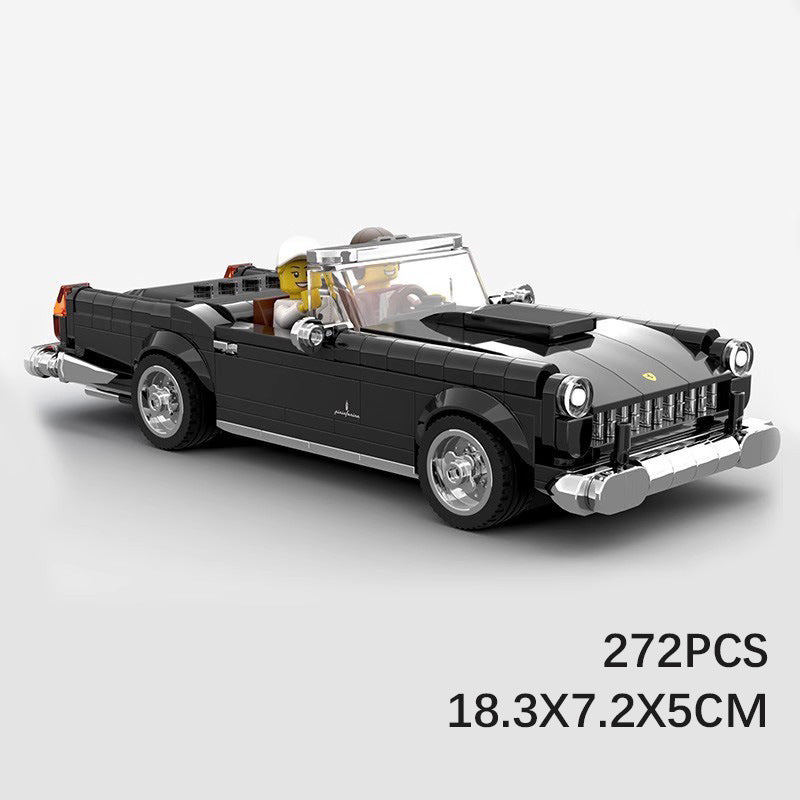 ferrari 250 gt cabriolet building set | moc-107615 - 4
