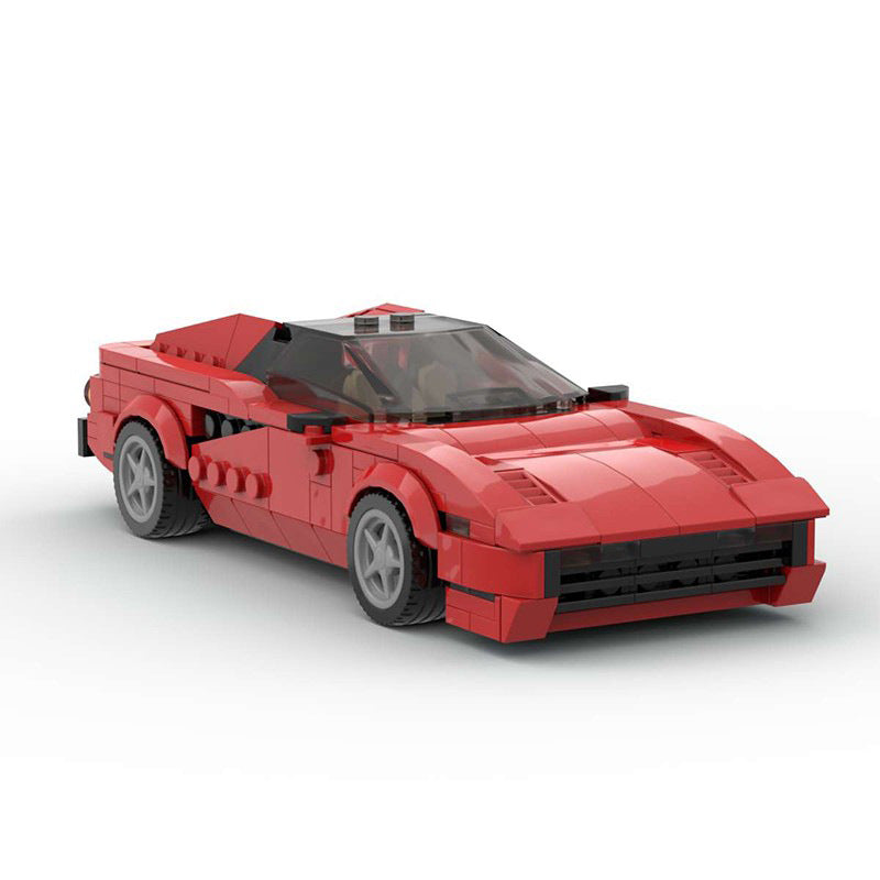 ferrari 308 moc building set | lego-compatible | 379 pcs - 4