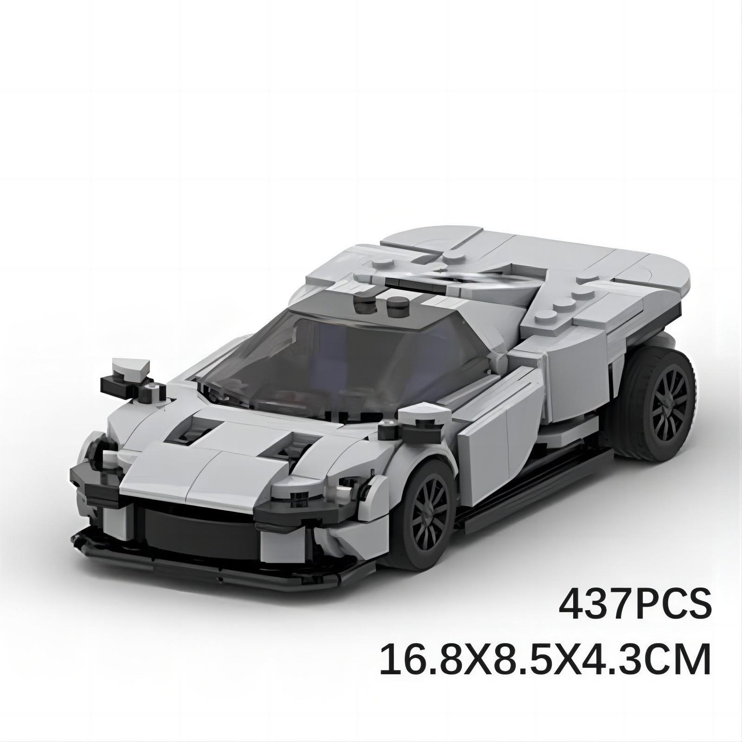 ferrari daytona sp3 building set | moc-102083 - 5