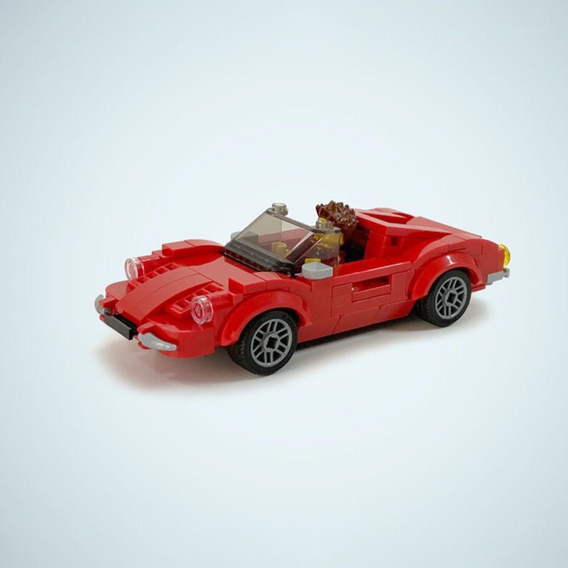 ferrari dino 246 gts building set | moc-78687 - 3