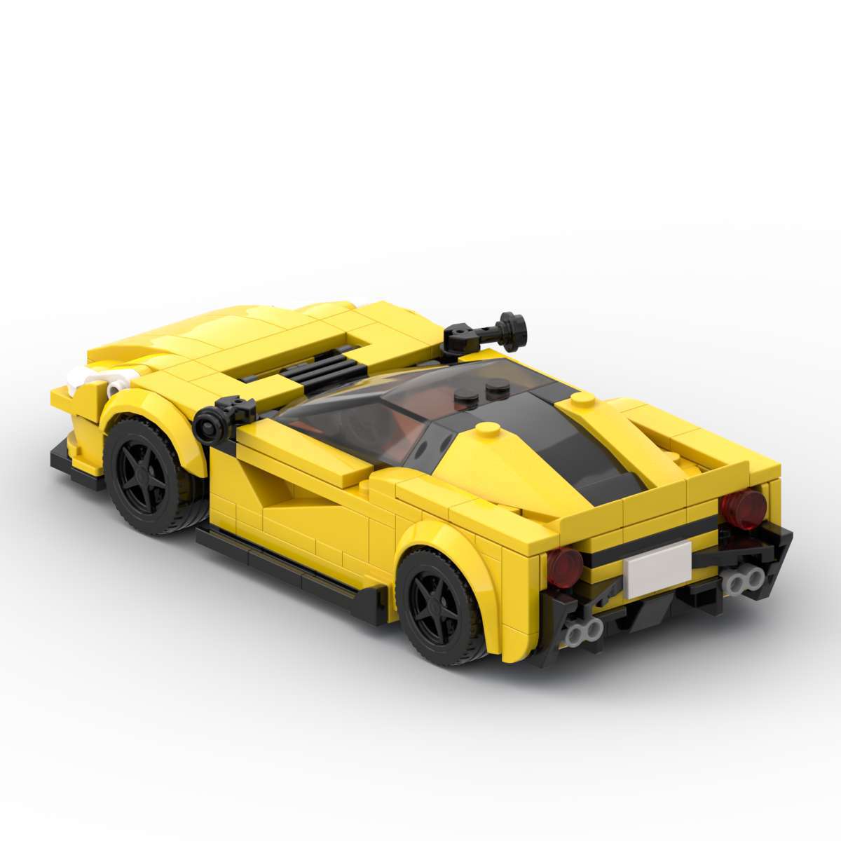 ferrari f12 tdf building set | moc-115758 - 4