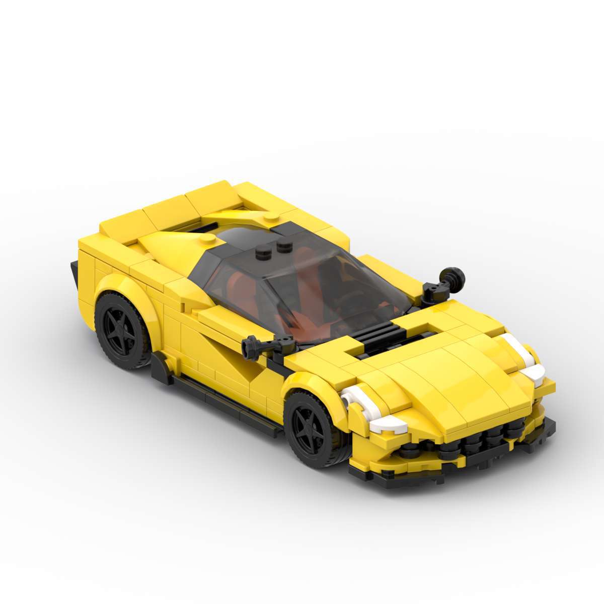 ferrari f12 tdf building set | moc-115758 - 5