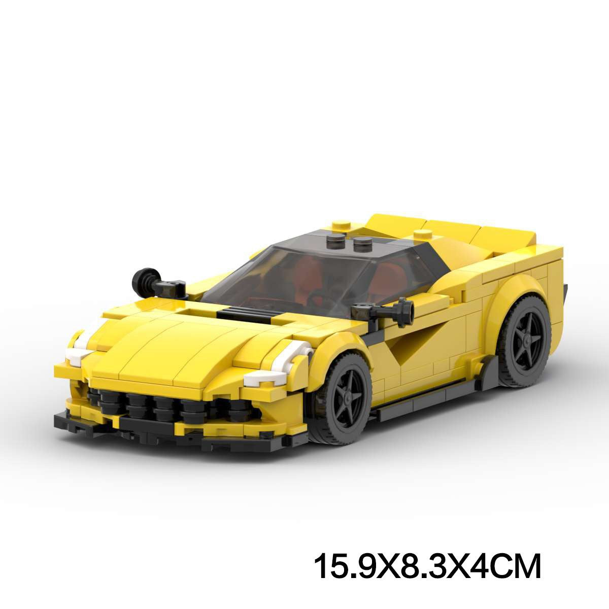 ferrari f12 tdf building set | moc-115758 - 6