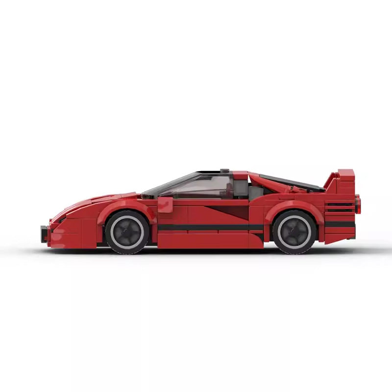 ferrari f40 building set | lego compatible - 2
