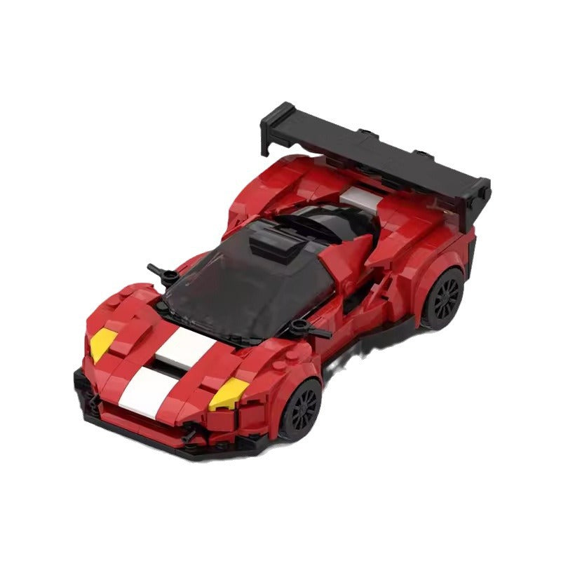 ferrari f8 tributo building set | moc-65609 - 4