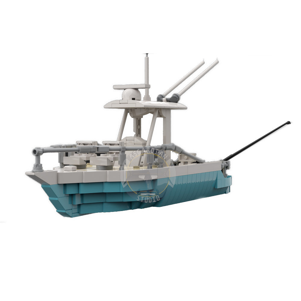 fishing boat building set | moc-95761 - 2