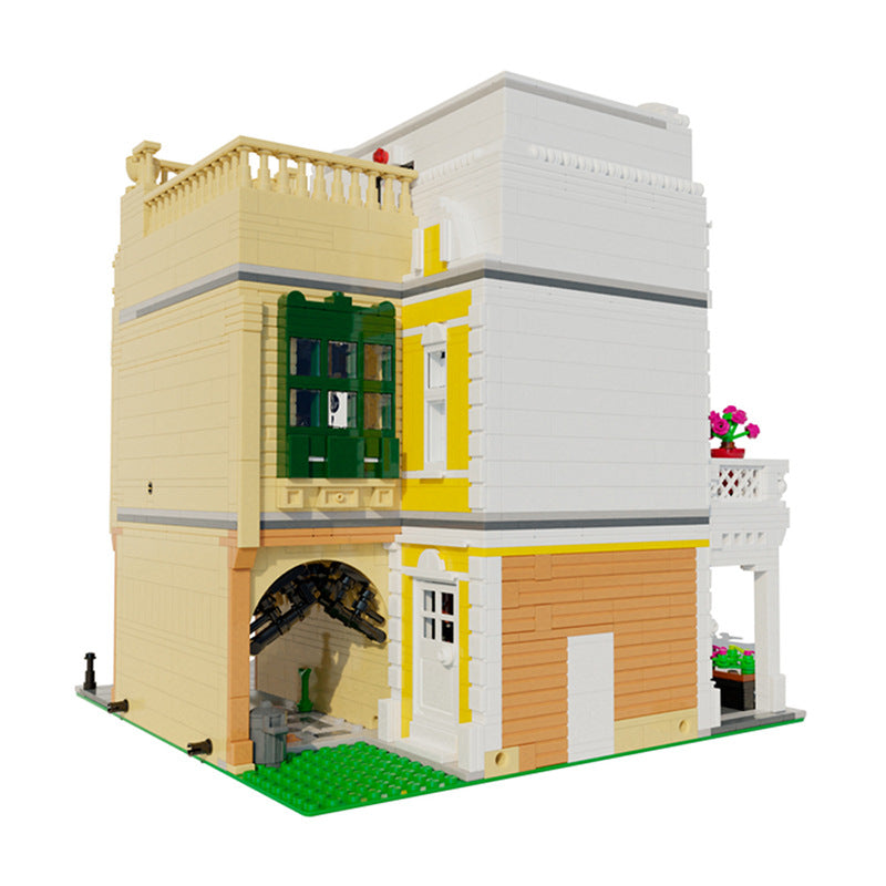 florentine palazzo building set | moc-122357 - 5