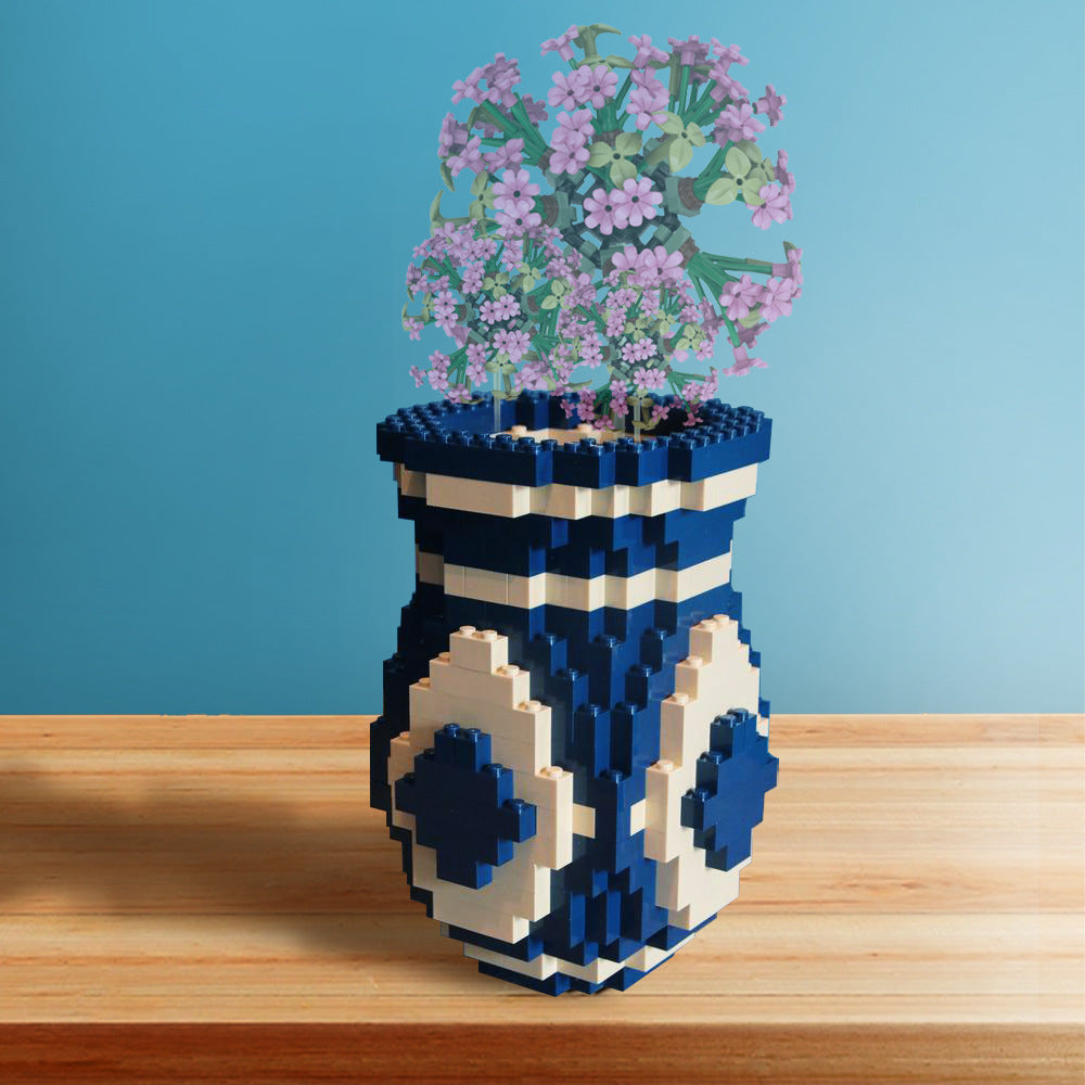 flower vase building set | moc-81875 - 2