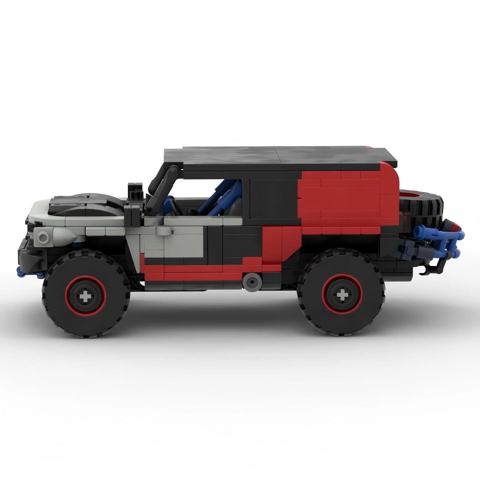 ford bronco r building set | moc-162393 - 4