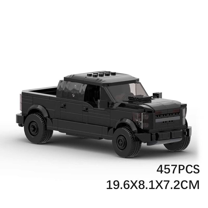 ford f-150 raptor 2022 building set | moc-113533 - 4